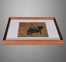 梧州市书画装裱配框服务案例